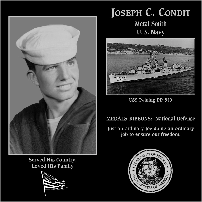 Joseph C Condit