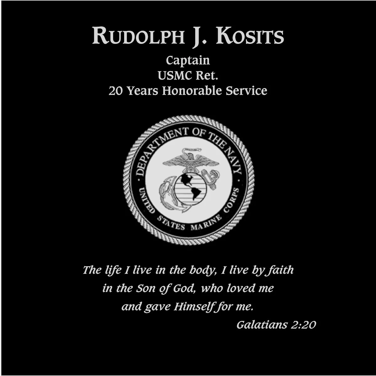 Rudolph J Kosits