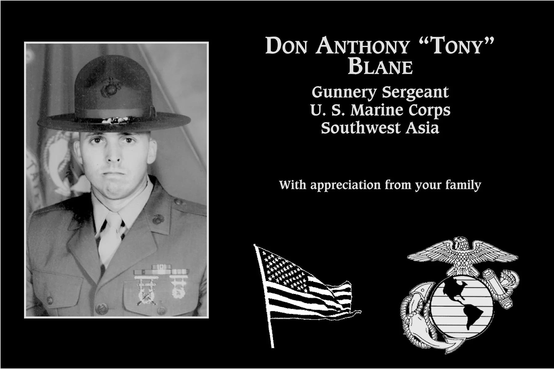 Don “Tony” Anthony Blane