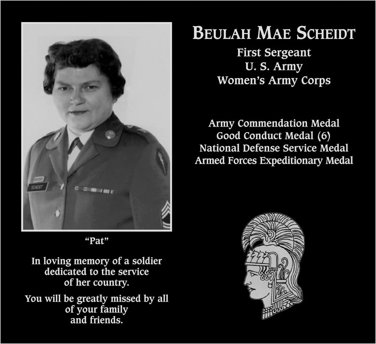 Beulah Mae Scheidt