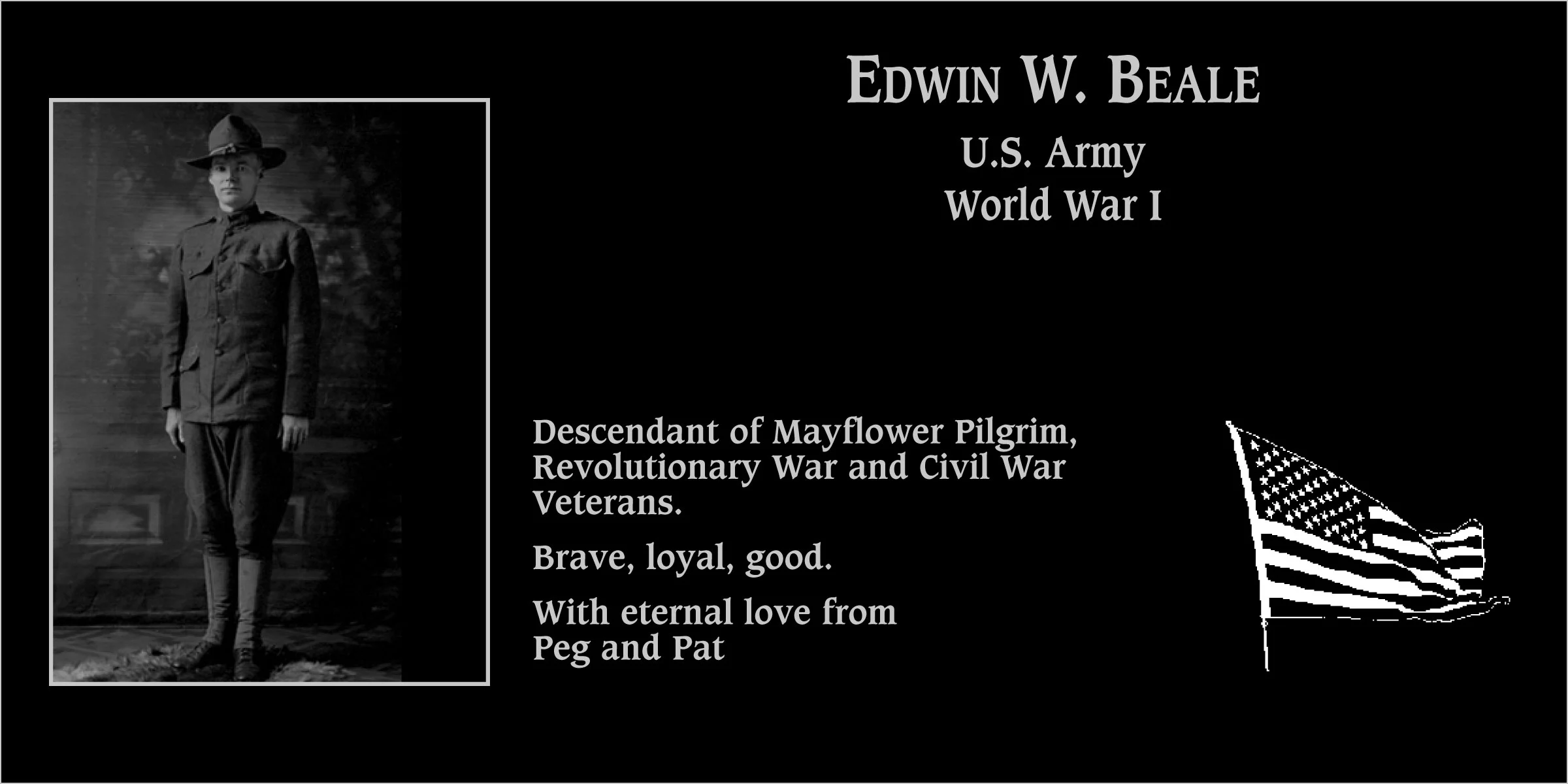 Edwin W Beale