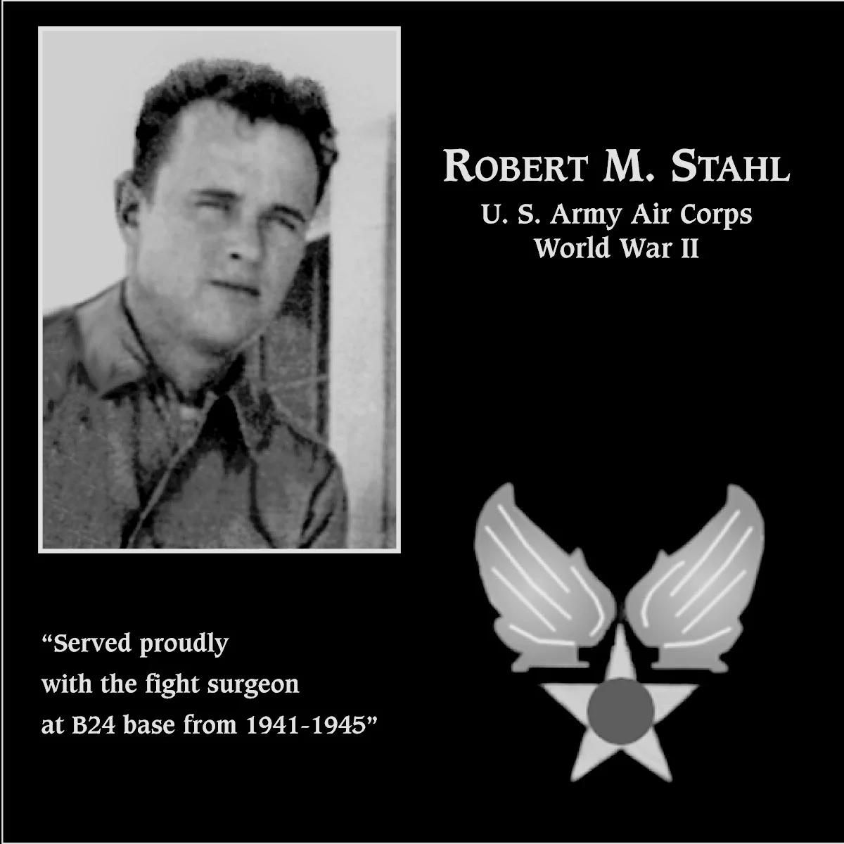 Robert M Stahl, ii