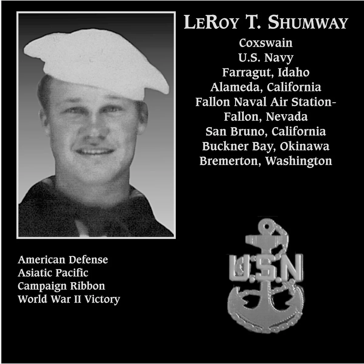 LeRoy T Shumway