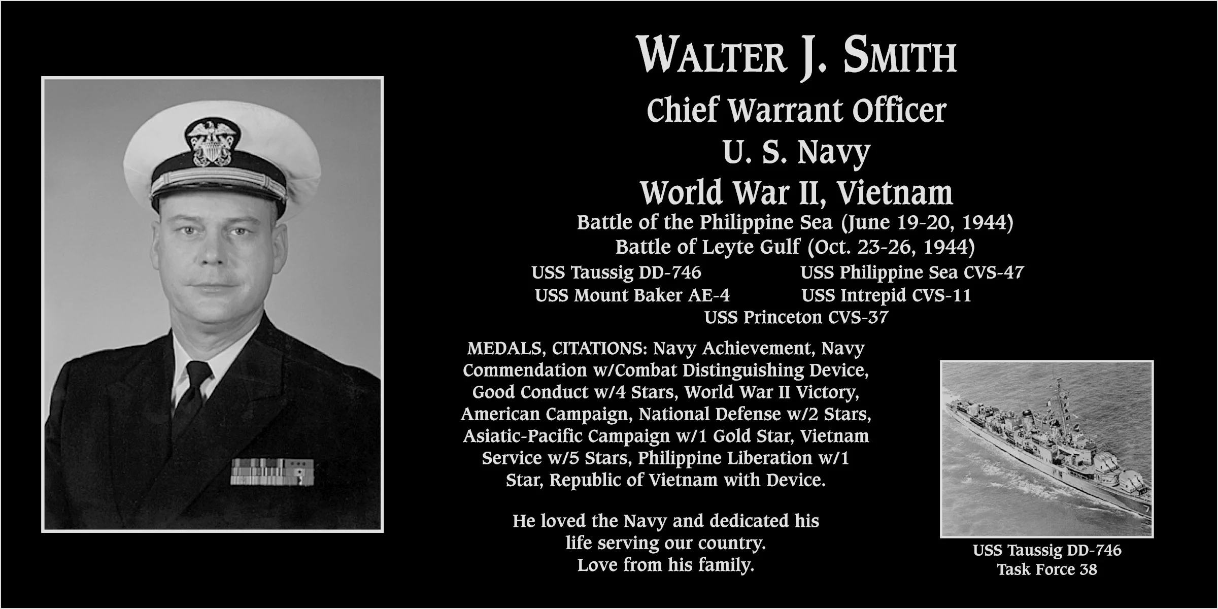 Walter J Smith