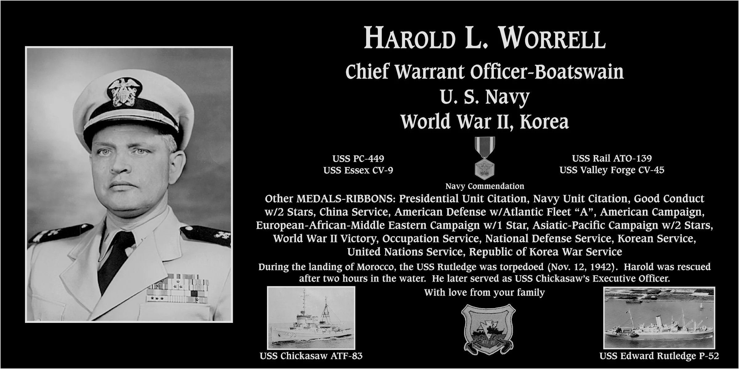 Harold L Worrell