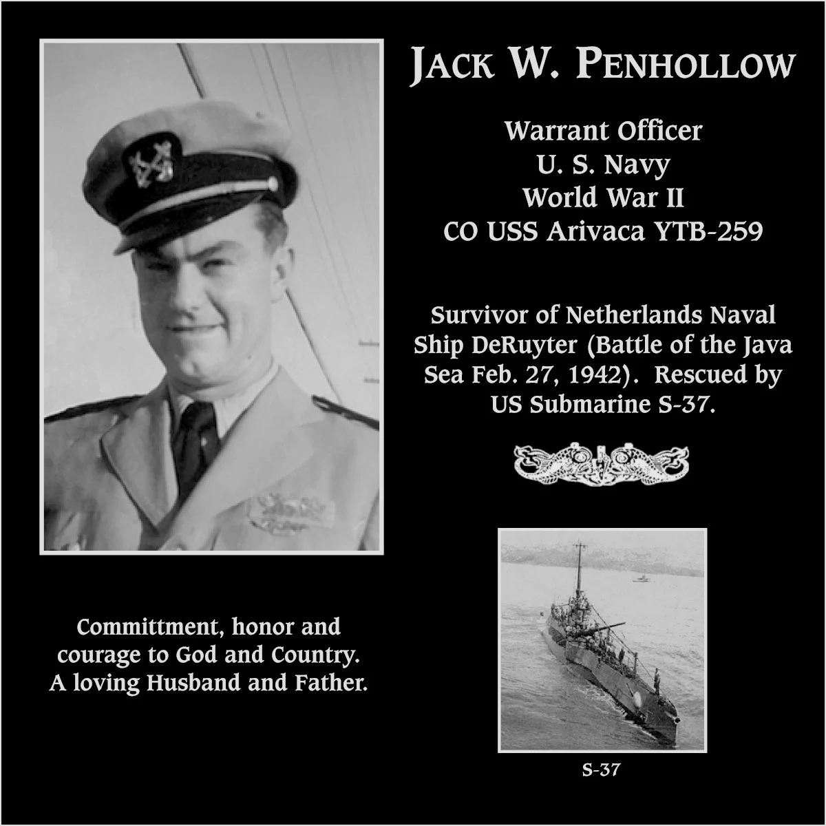 Jack W Penhollow