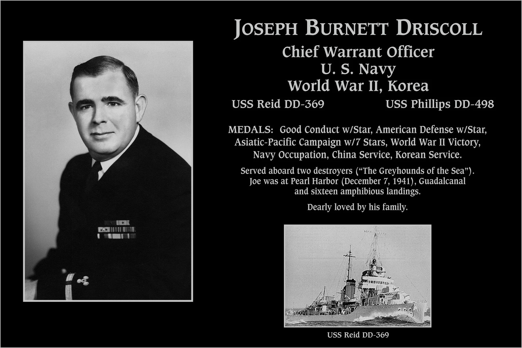 Joseph Burnett Driscol