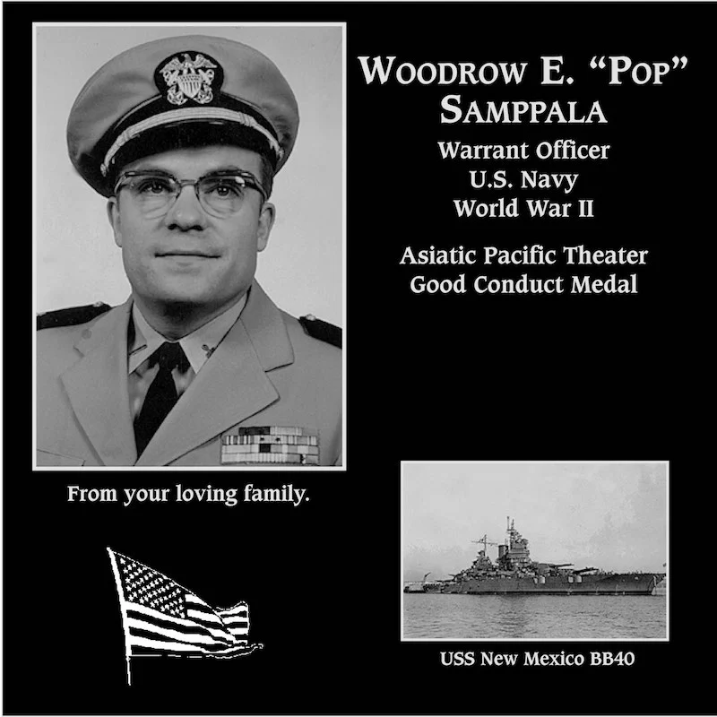 Woodrow “Pop” E Samppala