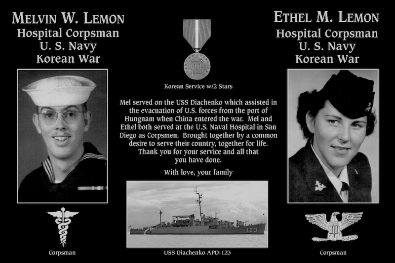 Petty Officer Second Class Ethel Lemon | Mt. Soledad Virtual Plaque