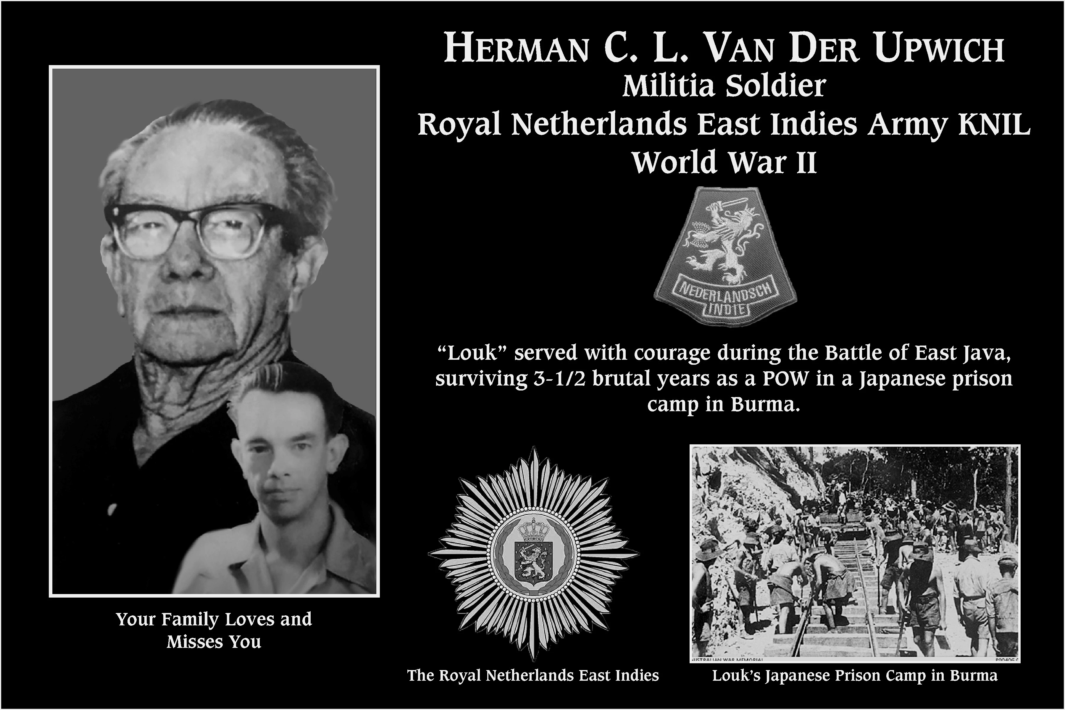 Herman “Louk” C.L. Van Der Upwich