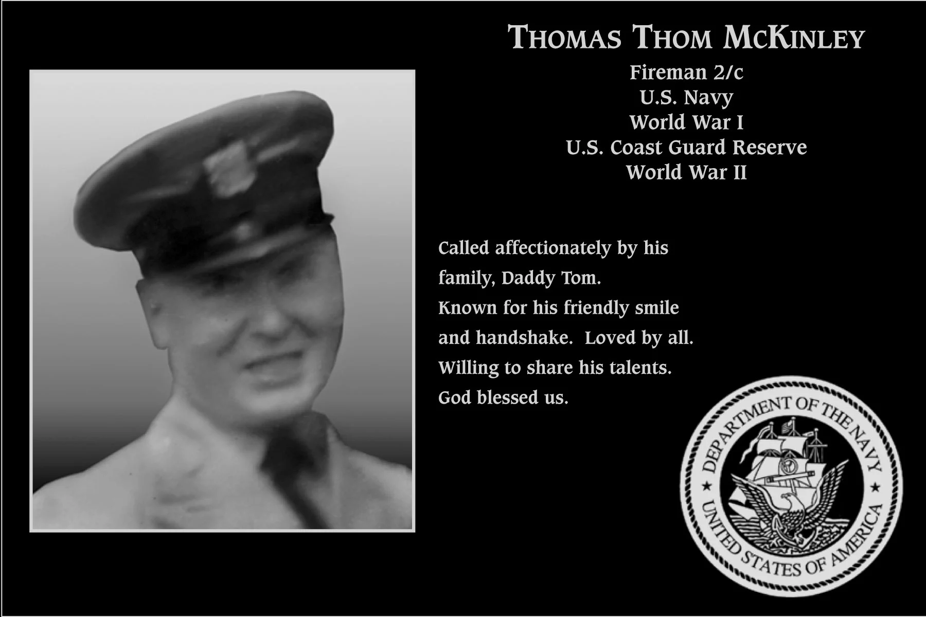 Thomas Thom McKinley