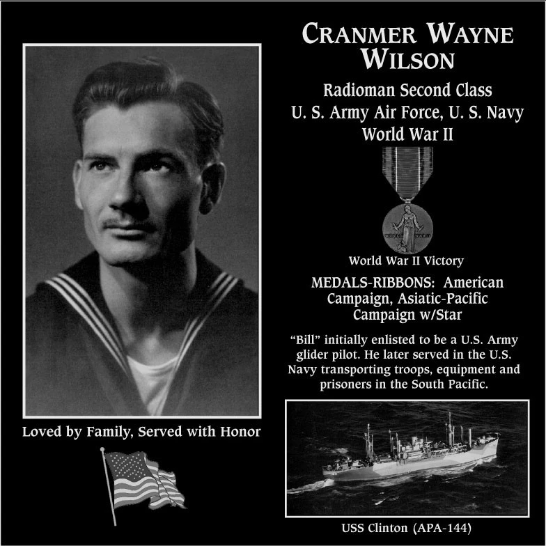 Cranmer “Bill” Wayne Wilson