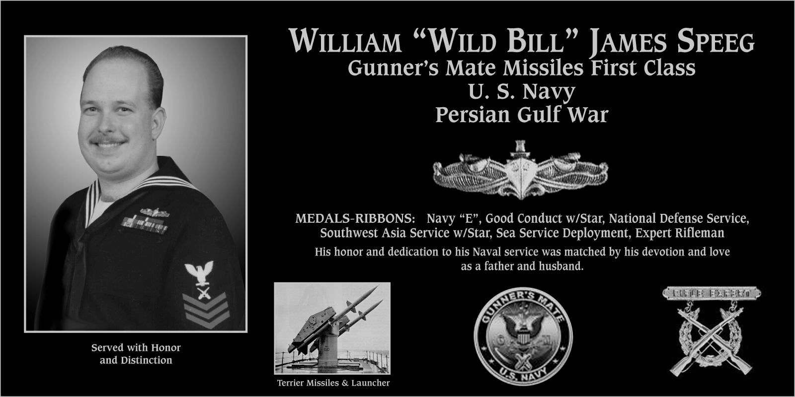 William  “Wild Bill” James Speeg