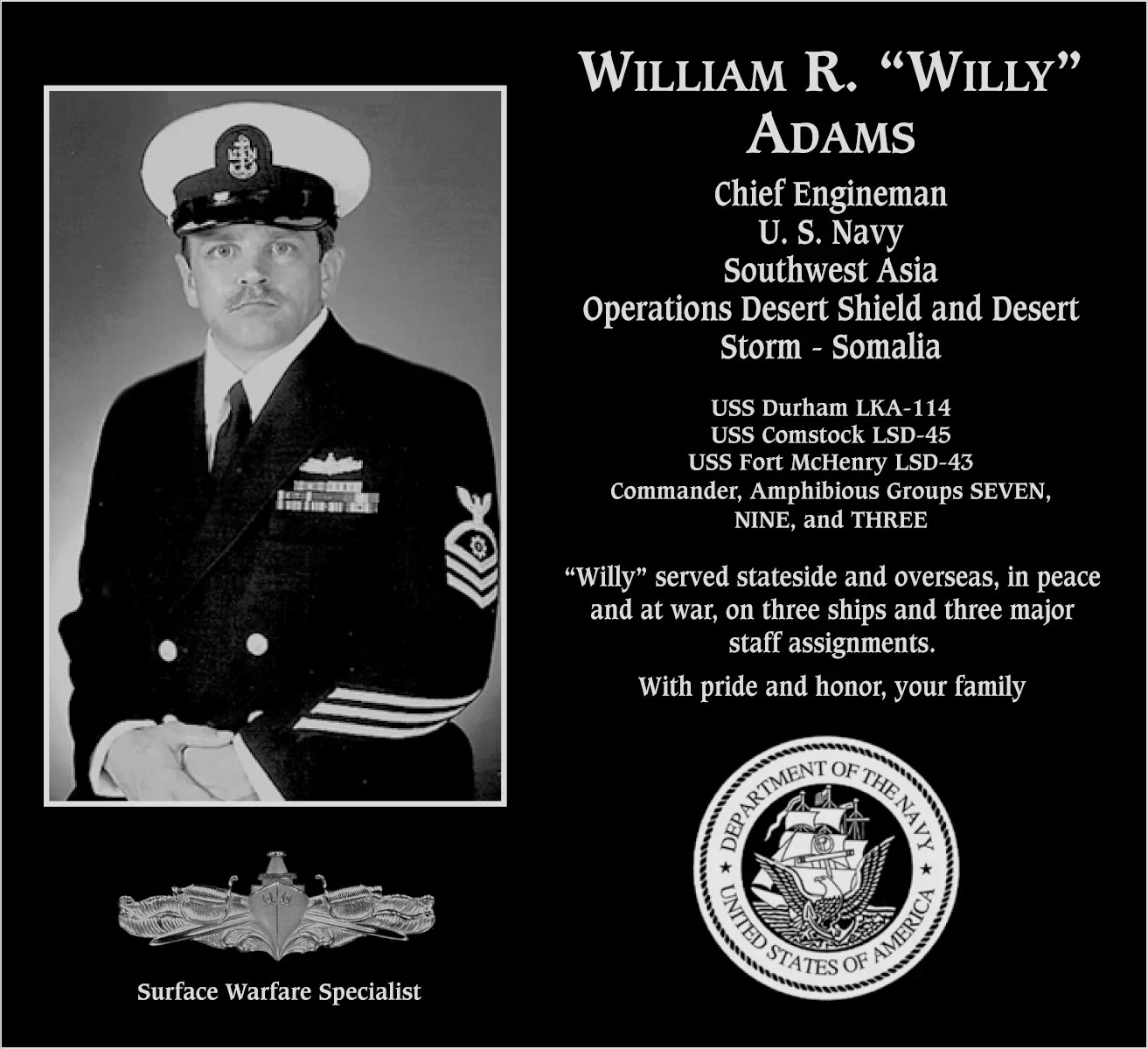 William R. "Willy" Adams