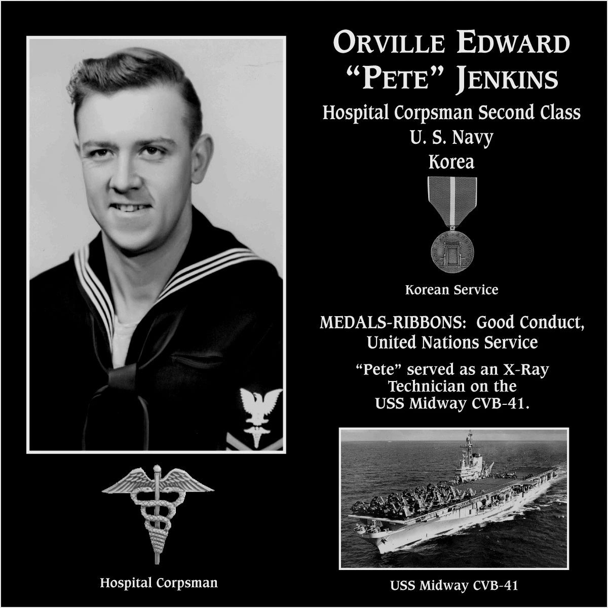 Orville Edward "Pete" Jenkins