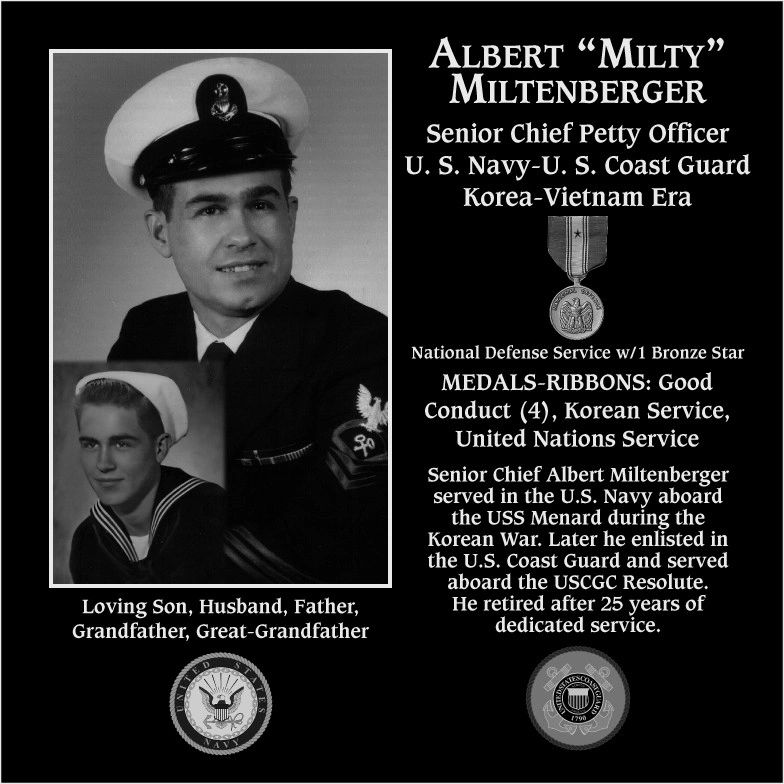 Albert "Milty" Miltenberger