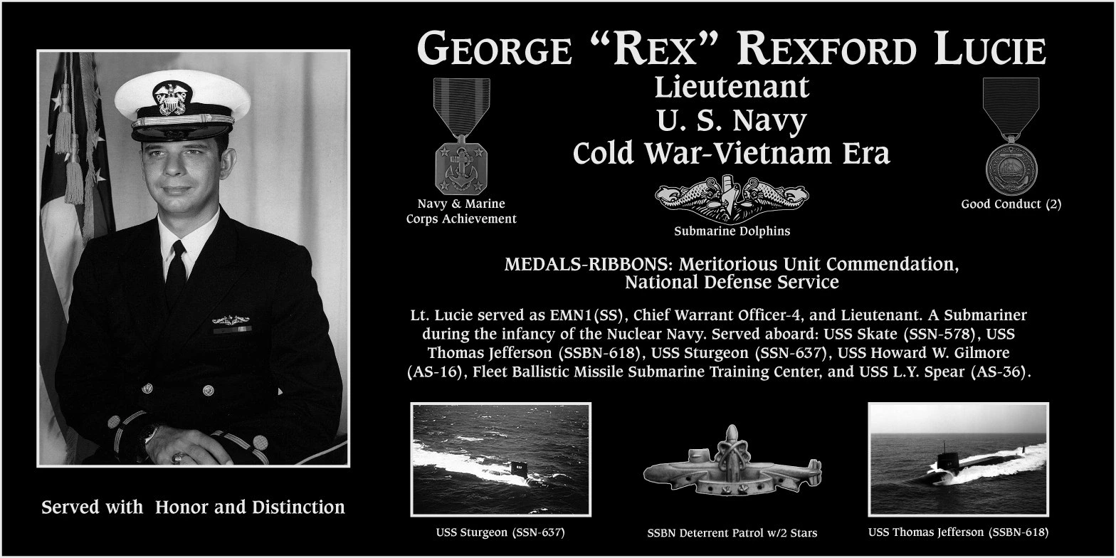 George "Rex" Rexford Lucie