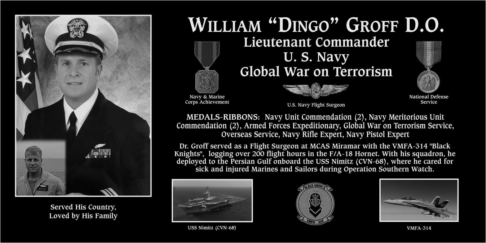 William "Dingo" Groff D.O.