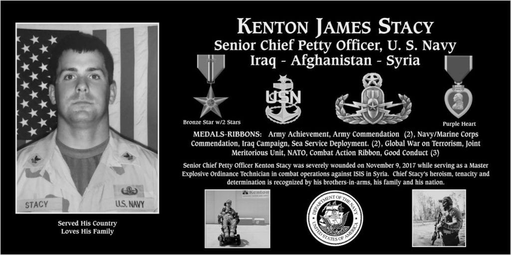 Veteran Kenton James Stacy - Mt Soledad Memorial