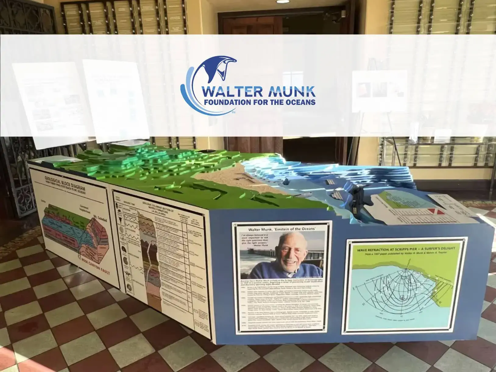 Mt. Soledad National Veterans Memorial Partners with Walter Munk Foundation for the Oceans