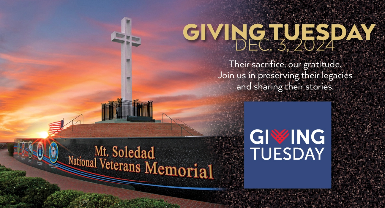 Giving Tuesday for Mt Soledad Veterans